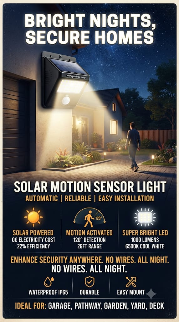 SOLAR SENSOR LIGHT