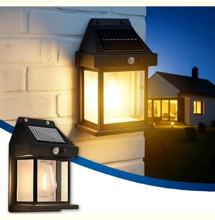 sun power wall light outdoor with motion sensor waterproof